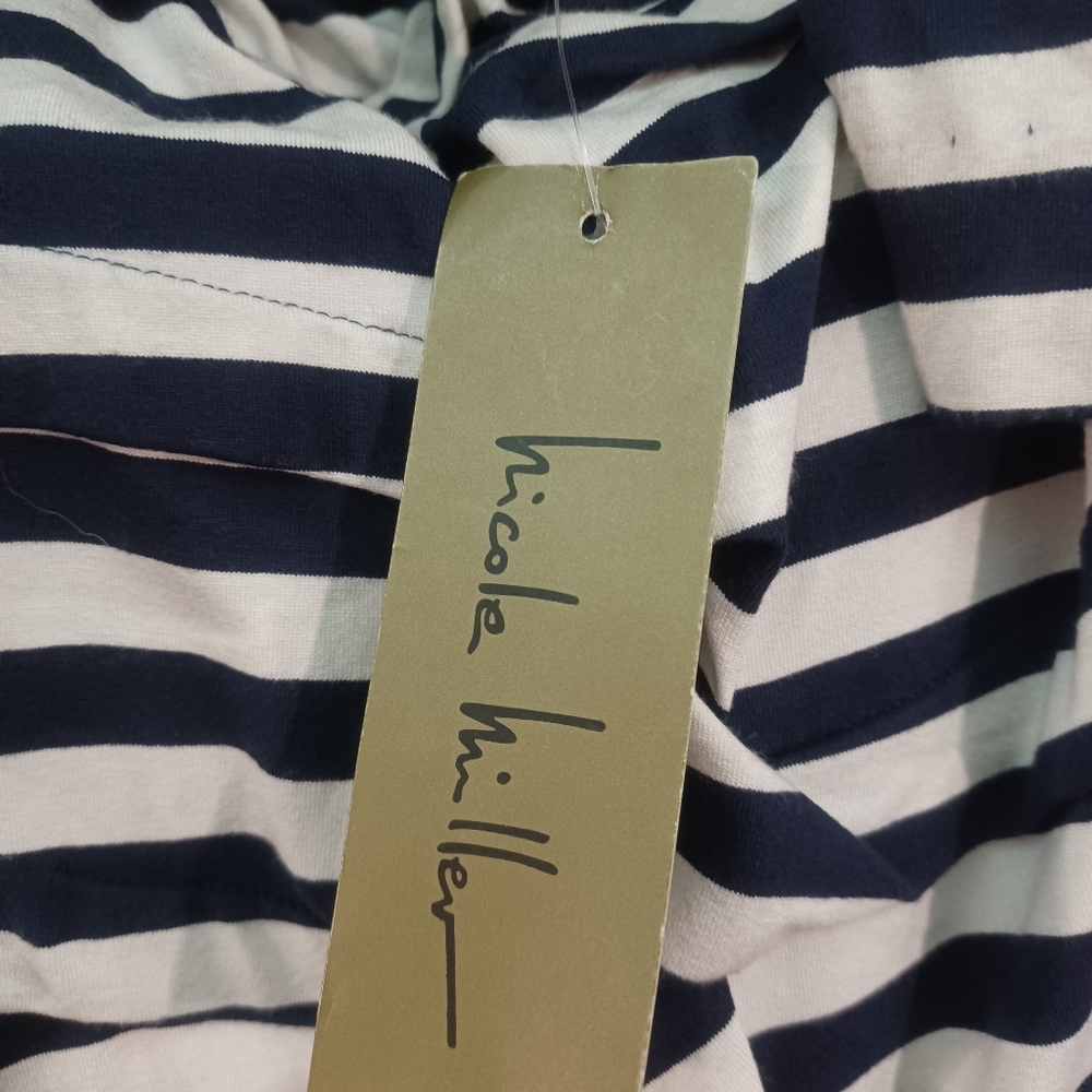 SOLD - Nicole Miller Ruched Jersey Fitted Stretchy Dress - Picture 16 of 16